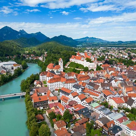 Chalet Im Haus Schlossblick Füssen Esterno foto